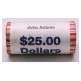 GEM BANK ROLL OF PRESIDENT DOLLARS