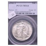 1946 S PCGS MS64 WALKING HALF DOLLAR