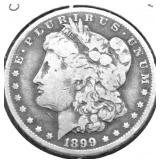 1899 O MORGAN DOLLAR F
