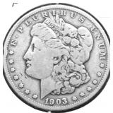 1903 MORAN DOLLAR VG