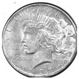 1923 CHOICE BU PEACE DOLLAR
