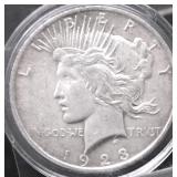 1923 PEACE DOLLAR XF