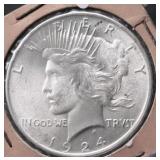 1924 GEM BU PEACE DOLLAR