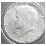 1964 CHOICE BU KENNEDY HALF DOLLAR