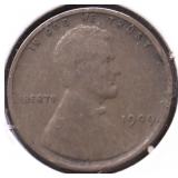 1909 LINCOLN CENT XF