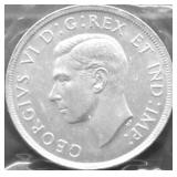 1939 CANADA GEM BU SILVER DOLLAR