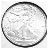 1/10 OZ .999 SILVER ROUND