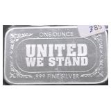 1  OZ .999 SILVER BAR