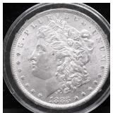 1883 O CHOICE BU MORGAN DOLLAR