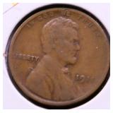 1911 D LINCOLN CENT VF