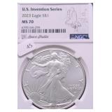 2023 NGC MS70 SILVER EAGLE