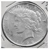 1922 D PEACE DOLLAR CULL
