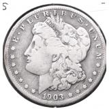 1903 S MORGAN DOLLAR VG
