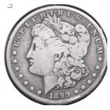1899 S MORGAN DOLLAR F