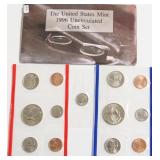 1996 W MINT SET W 1996 W DIME