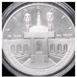 PROOF OLYMPIC SILVER DOLLAR