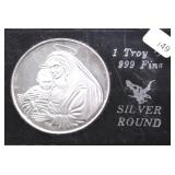 1 OZ .999 SILVER ROUND