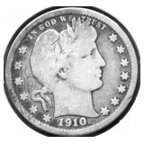 1910 BARBER QUARTER VG