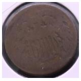 NO DATE TWO CENT PIECE