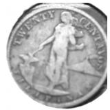 1917 S US PHILIPINES 20 CENTS VF