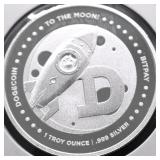 1 OZ .999 SILVER ROUND