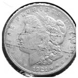 1921 MORGAN DOLLAR XF