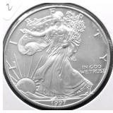 1997 SILVER EAGLE GEM