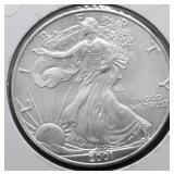 2001 SILVER EAGLE GEM