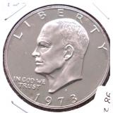 1973 S PROOF IKE DOLLAR