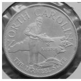 25.5 GRAMS SILVER  N CAROLINA  STATE SEAL