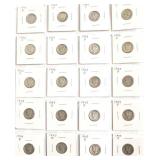 20 MERCURY DIMES