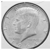 1964 CHOICE BU KENNEDY HALF DOLLAR