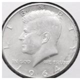 1964 CHOICE BU KENNEDY HALF DOLLAR