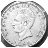 1943 ECUADOR 25 SURGES   XF