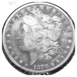 1878 8 TAIL FEATHERS MORGAN DOLLAR VF