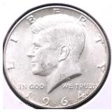 1964 CHOICE BU KENNEDY HALF DOLLAR