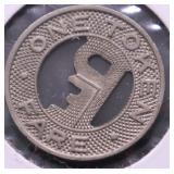 PACIFIC ELECTRIC TRANSIT TOKEN AU
