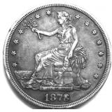 1878 TRADE DOLLAR AU