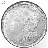 1921 MORGAN DOLLAR XF