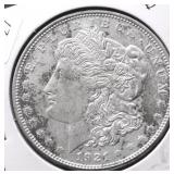 1921 D MORGAN DOLLAR XF
