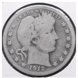 1912 BARBER QUARTER VG