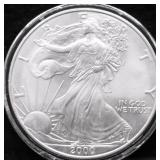 2000 SILVER EAGLE GEM