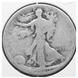 1920 WALKING HALF DOLLAR G