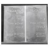 20 GRAMS .999 SILVER BARS