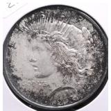 1923 PEACE DOLLAR AU