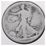 1916 S WALKING HALF DOLLAR G