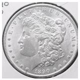 1890 CHOICE BU MORGAN DOLLAR