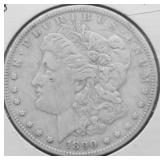1890 MORGAN DOLLAR VG