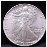 1986 SILVER EAGLE GEM