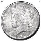 1922 PEACE DOLLAR XF